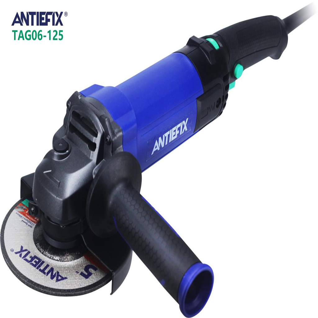 ANTIEFIX 220-240v TAG06-125 Angle Grinder-VDE plug Power Tool