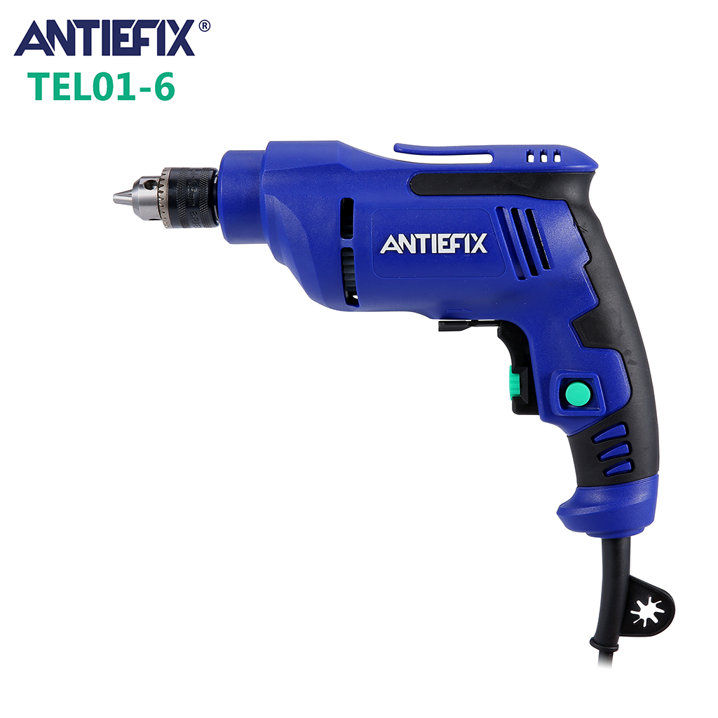 ANTIEFIX TEL01-6 Electric Drill-VDE plug Economical Power Tools Series 
