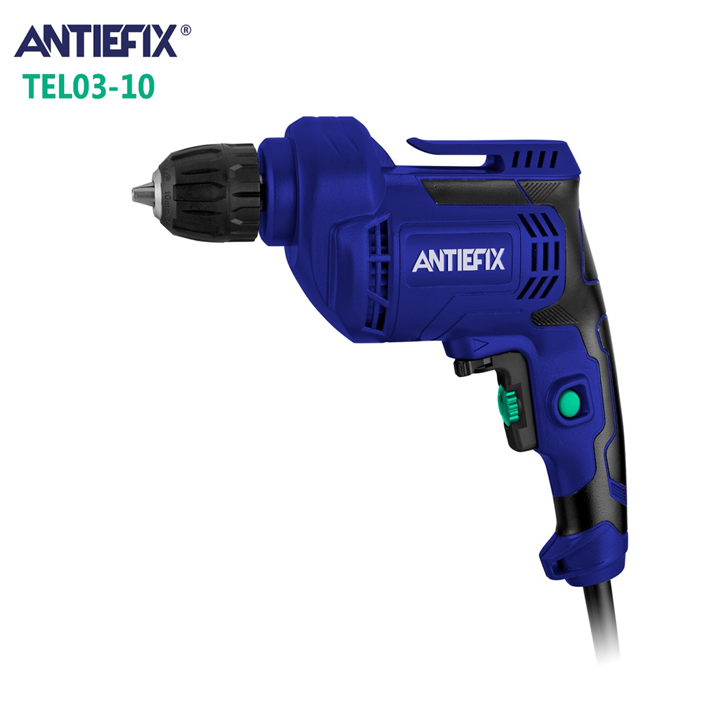 ANTIEFIX TEL03-10 Electric Drill-VDE plug Economical Power Tools Series