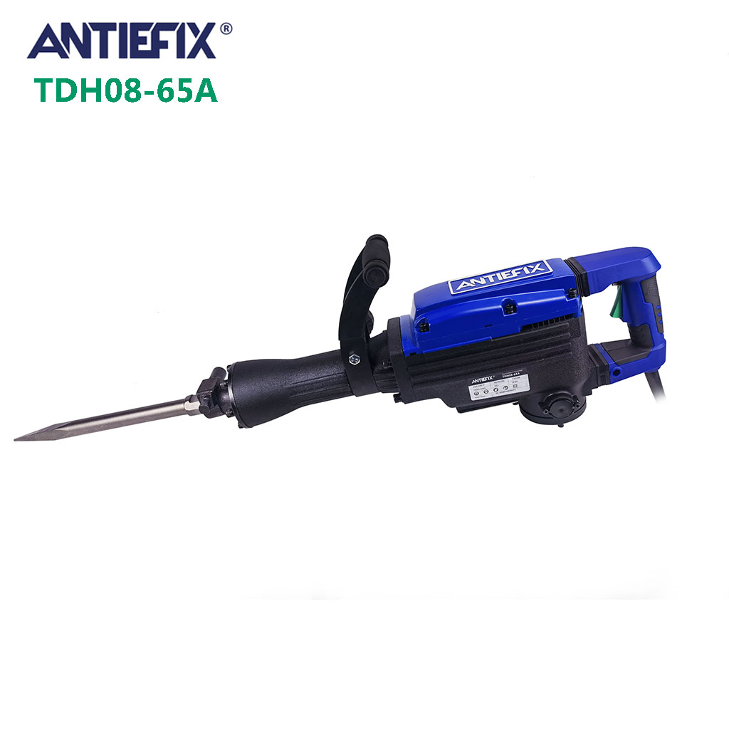 ANTIEFIX Power Tools 1350W 1600r/min high quality Demolition Hammer TDH08-65A 