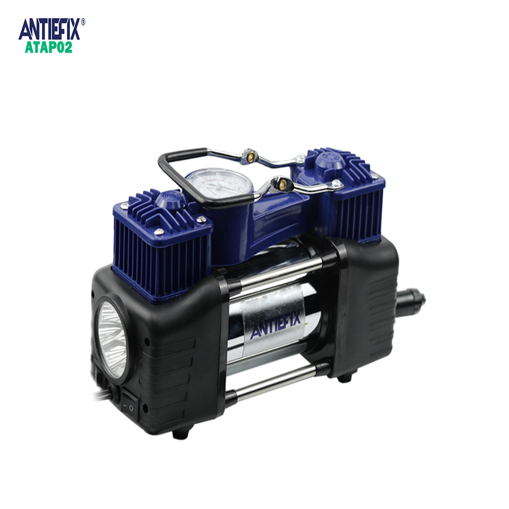 ANTIEFIX Portable Power Tools Car air pump-Double cylinder 80L/min Professional 