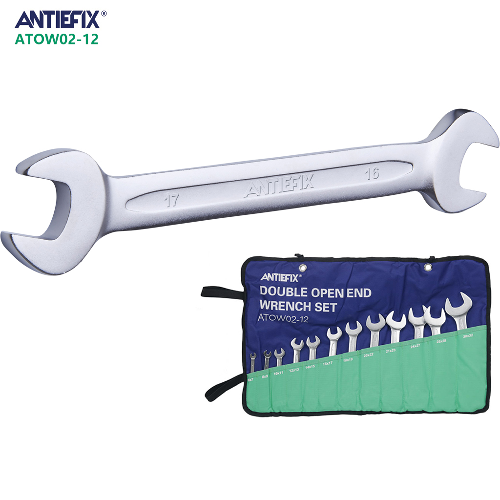 ANTIEFIX ATOW02-12 Economical Hand Tool Series Double open end wrench-Set  