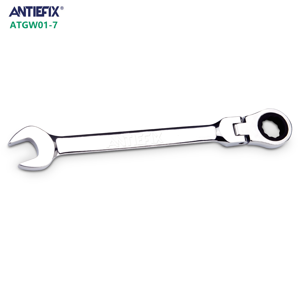 ANTIEFIX ATGW01-7 Economical Hand Tool Series Flexible gear wrench-set 