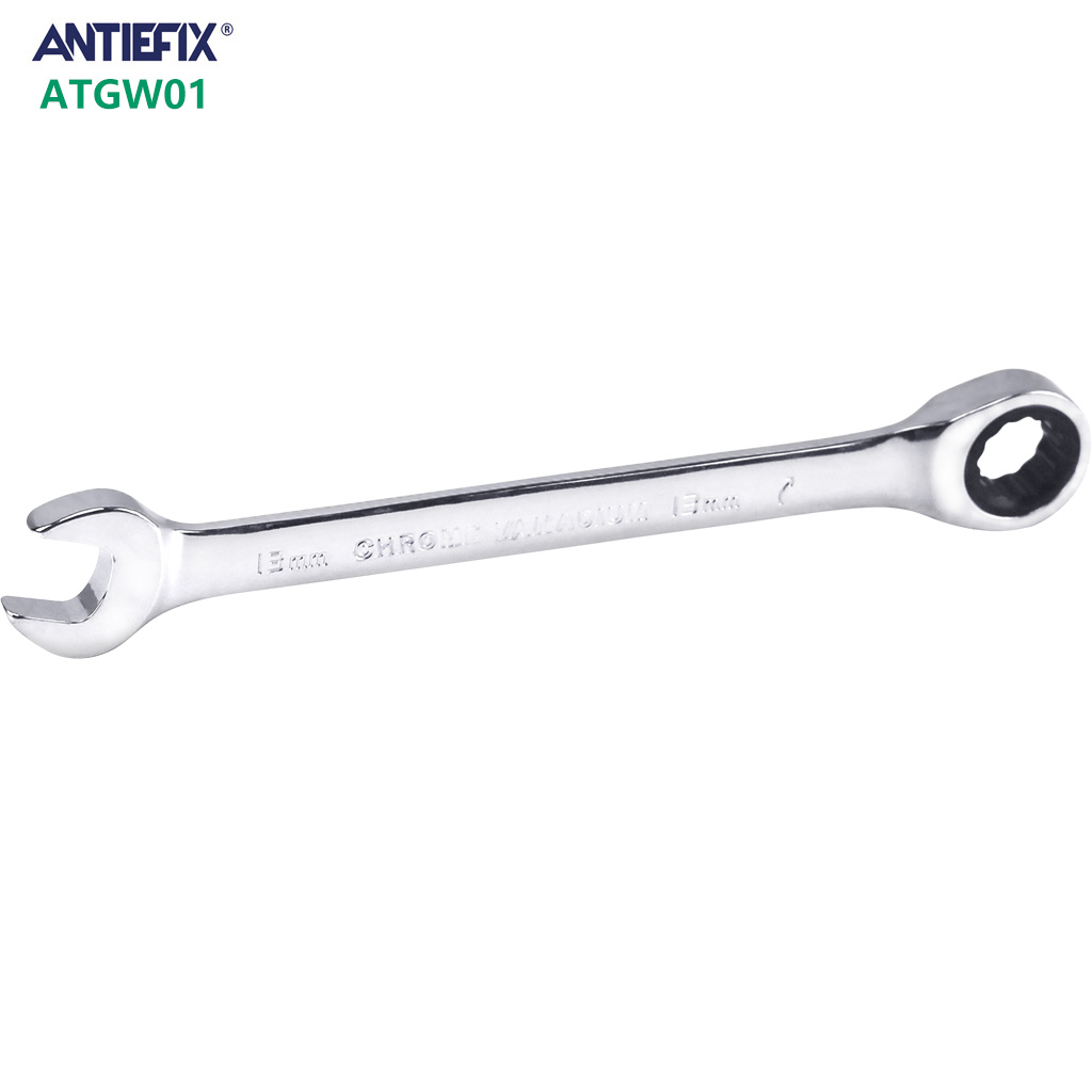 ANTIEFIX ATGW01 Economical Hand Tool Series Flexible gear wrench 