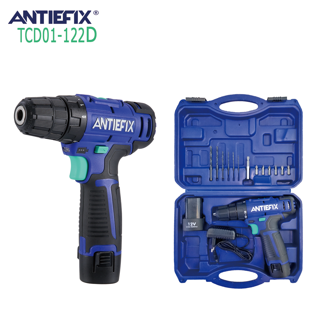 ANTIEFIX Portable Power Tools 12V Cordless drill 20N.m Professional Electric Max 